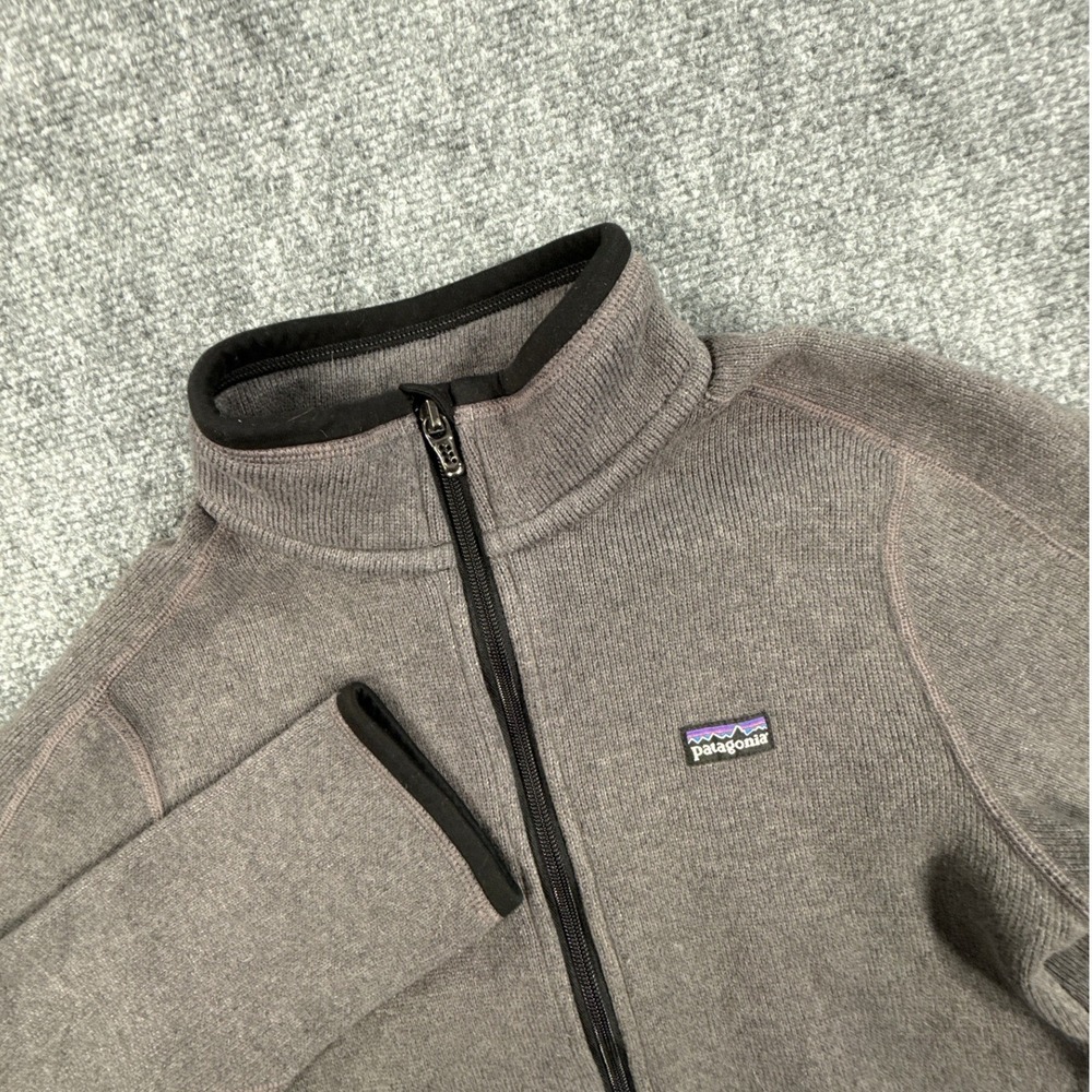 Patagonia Better Sweater Full Zip Fleece Jacket Gray Womens Small 25541F0